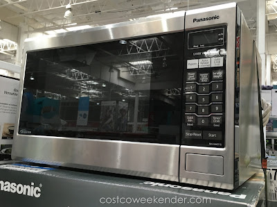 Prepare food quickly with the Panasonic NN-SA651S Stainless Steel Microwave Oven
