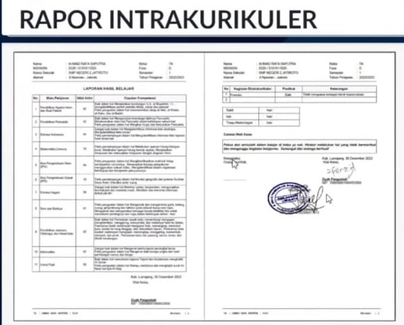 Link Unduhan e-Rapor SD, SMP, SMA, SMK, dan PMPK Kurikulum Merdeka