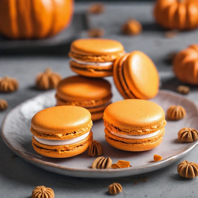 Pumpkin Cheesecake Macaron: A Fusion of Flavors