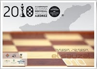 Cartel del Campeonato de España Absoluto de Ajedrez 2010