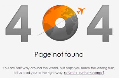 404 ERROR webpage