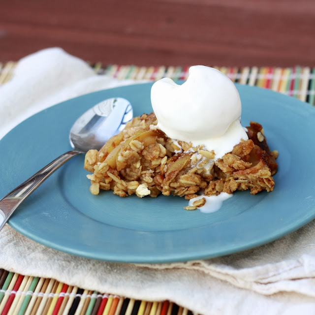 apple oat crisp