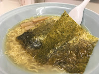 東白楽ラーメンミラクのあっさり大盛り