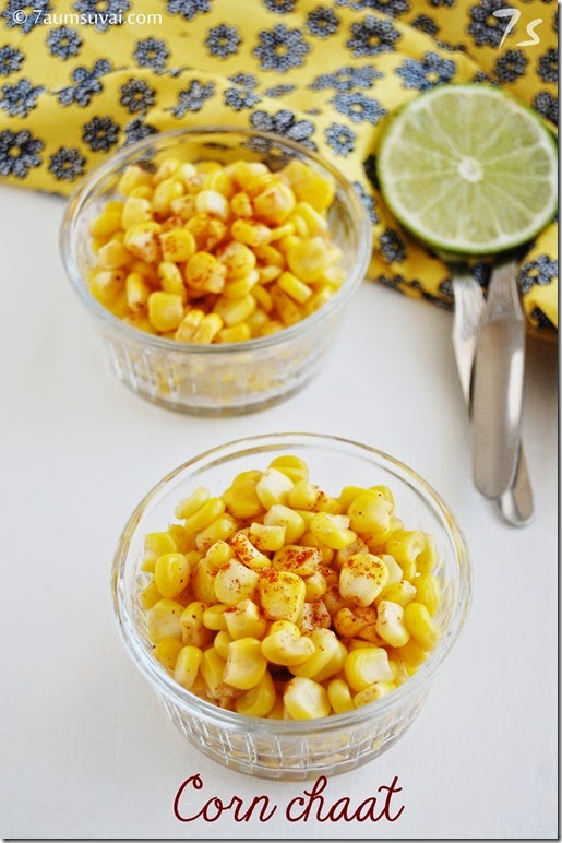 Corn chaat