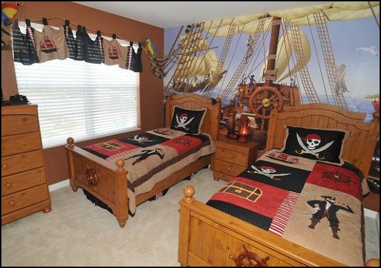 Pirate Theme Bedrooms Decorating ideas and Pirate Themed Decor