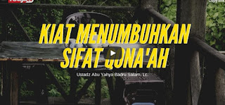 Kiat Menumbuhkan Sifat Qona'ah