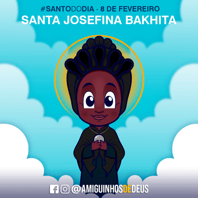 Santa Josefina Bakhita desenho