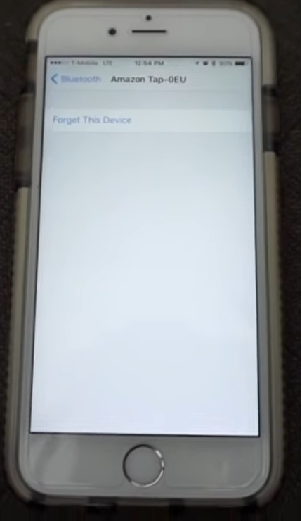 Undo Bluetooth Forget This Device in iPhone