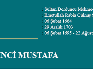 SULTAN İKİNCİ MUSTAFA