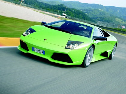 Lamborghini_Murcielago_Green