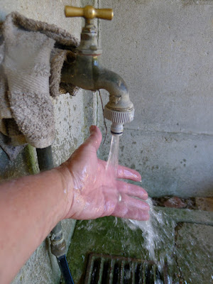 De Paris à la Rochelle en vélo couché, de l'eau enfin