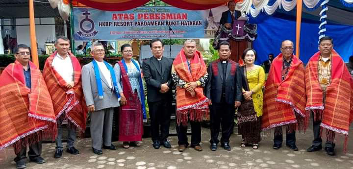 HKBP Bukit Hataran Diresmikan Jadi HKBP Ressort Pardamean Bukit Hataran