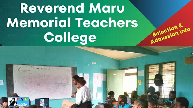 Reverend Maru Memorial Teachers College Non-School Leavers Acceptance List 2024
