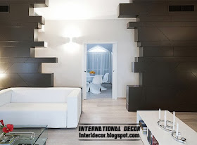Creative minimalist interior design from Italian designers