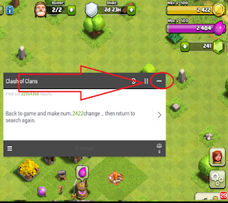 Now you have to hack Clash Of Clans