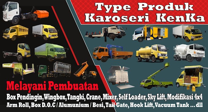 Karoseri Mobil dan Truck Indonesia - All Type