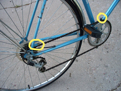 attaching a chainguard bike bicycle