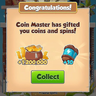 15th Julu 2019 first coin master spins link for 10 spins  and coins