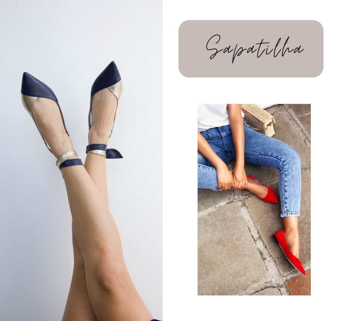 Queridinhos das famosas e perfeitos para qualquer look, os sapatos nude nunca saem de moda. A cor é considerada super elegante além de ajudar a alongar a silhueta.