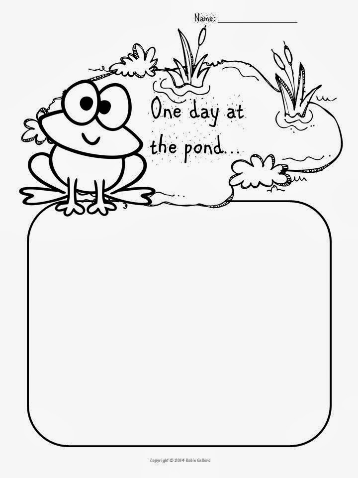  frog writing prompt printable