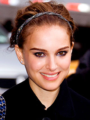 Natalie Portman's short cropped hairstyle