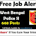 WB Police SI Result 2019 Online @wbpolice.gov.in Total Posts 668