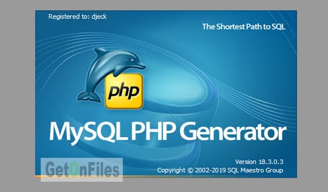 PHP Generator 2019 for MySQL Professional Free Download