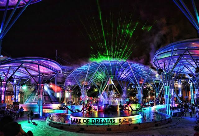 resorts world sentosa lake of dreams