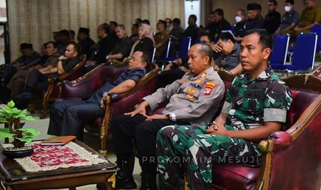 DPRD Mesuji Gelar Rapat Paripurna Penyampaian LKPJ Bupati Mesuji TA 2022