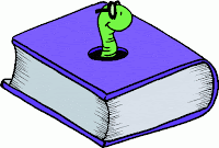 book worm image courtesy of clipartheaven.com