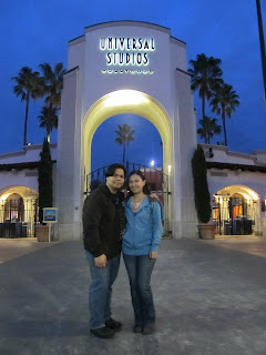 California Universal Studios Hollywood Entrance Arc