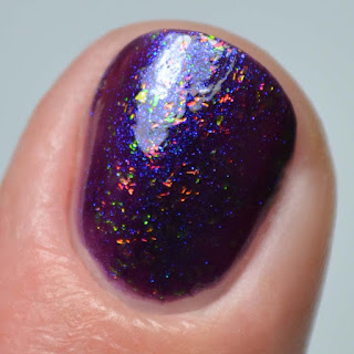 purple jelly nail polish