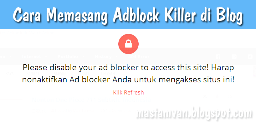 adblock killer blogger