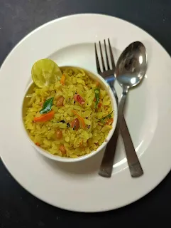 Upma a Indian breakfast ideas  serving in a bowl