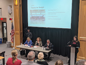 Denise Spencer moderating the discussion