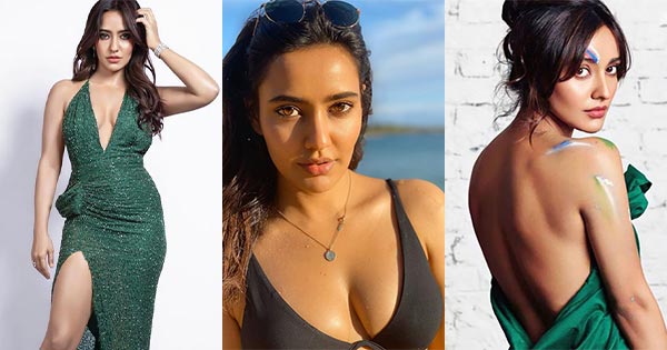 40 hot photos of Neha Sharma in bikini, high slit and short dresses.