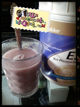 ESP Shaklee sedap dengan Ribena