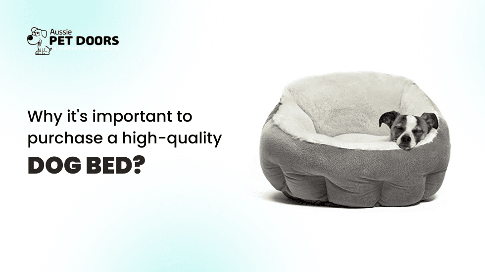 high-quality dog bed