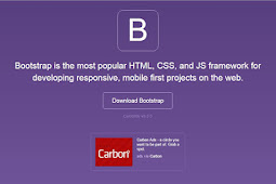 Belajar Bootstrap dengan Membuat Template Blogger