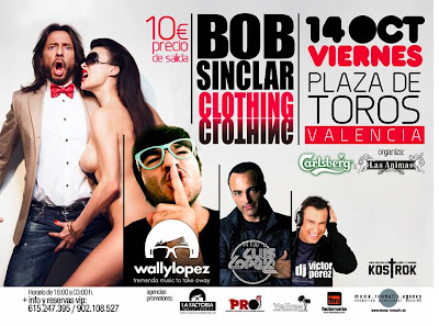 bob sinclair plaza de toros valencia