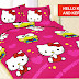 HARGA SPREI BONITA HELLO KITTY AND KEROPI 180 B2 MURAH 