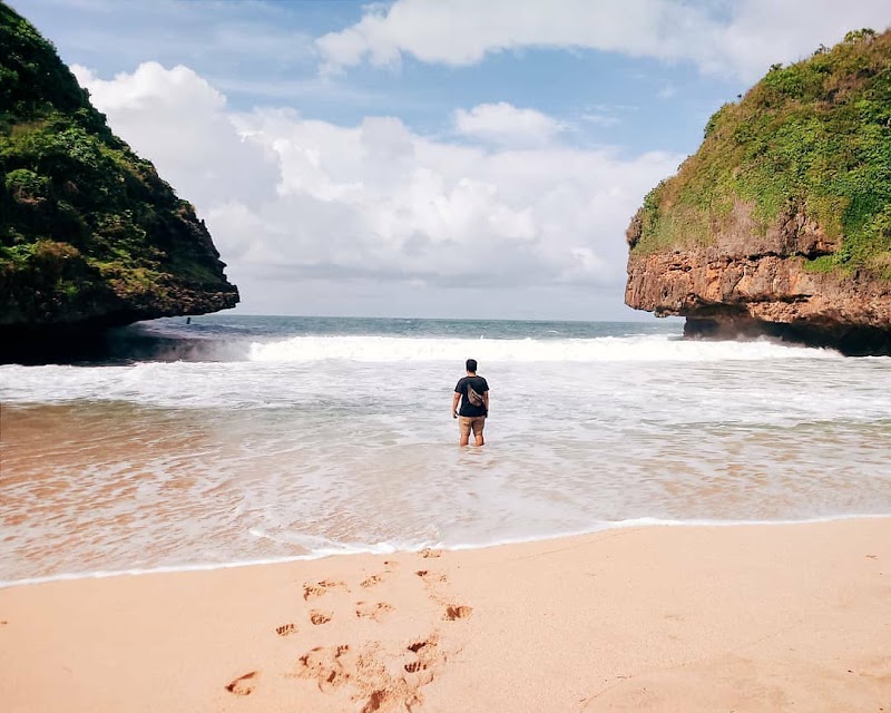 Terbaru Gambar Pantai Di Gunung Kidul, Gambar Pantai