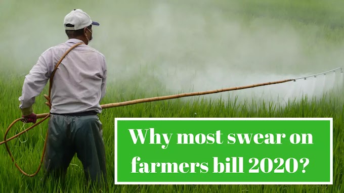 Why most swear on #farmers bill? 