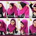 Cara Memakai Jilbab Pashmina Model Gantung
