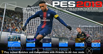 A new android soccer game that is cool and has good graphics Download PES 2019 Android English Version v8 Ultra