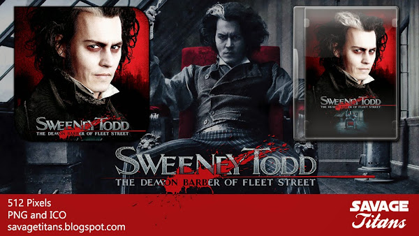 Sweeney Todd: The Demon Barber of Fleet Street (2007) Movie Folder Icon