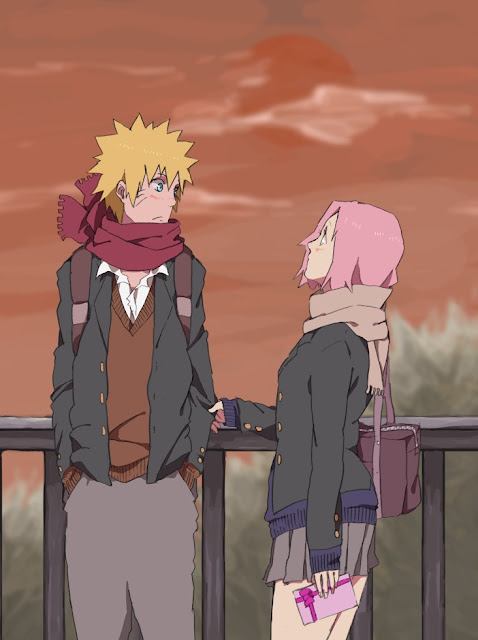 Naruto x Sakura,anime Valentine,Valentine's Day