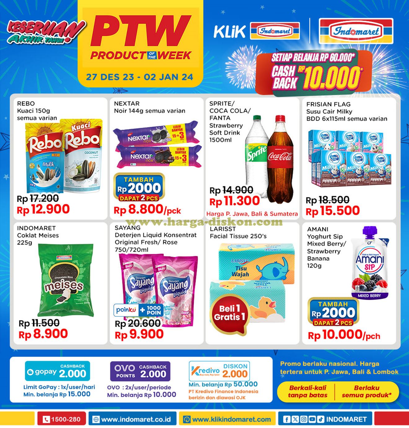 Promo INDOMARET Product of The Week 27 Desember 2023 - 2 Januari 2024