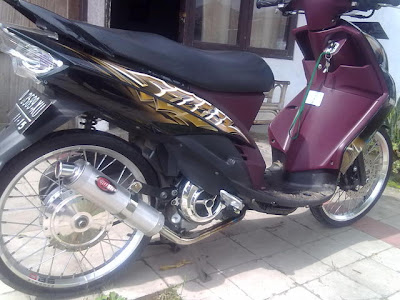 ide modifikasi motor mio soul standar