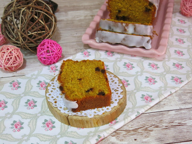 PLUMCAKE DE ZANAHORIA Y PEPITAS DE CHOCOLATE